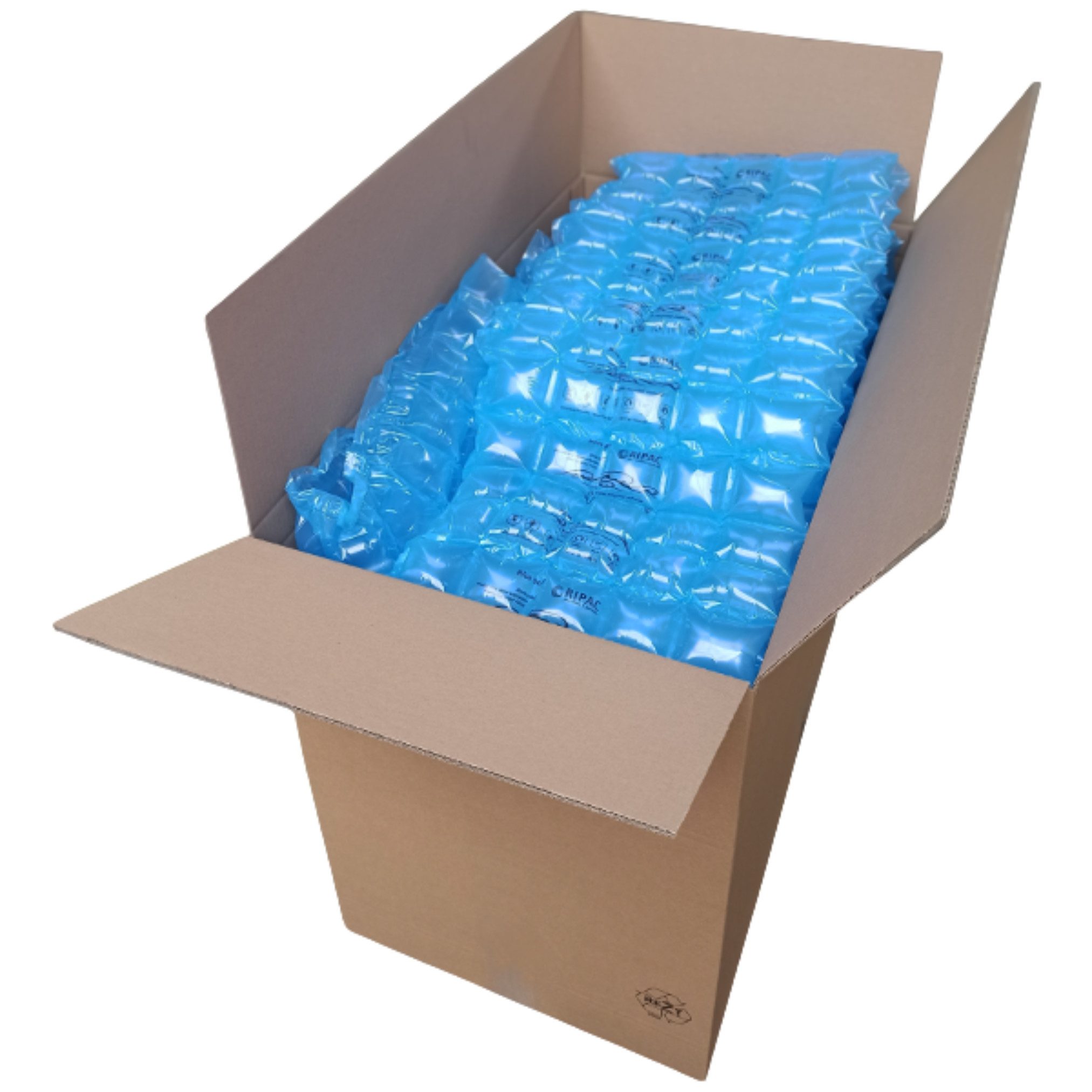 Packen24 GmbH Nachfüllpack Karton 200 Liter Luftkissen 436 x 235 mm Anemoi Large Blue Ocean