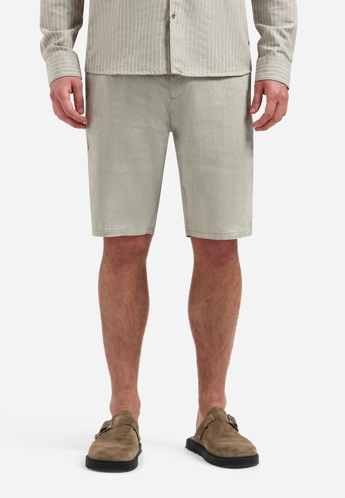 NO EXCESS Bermudas Short Chino With Linen