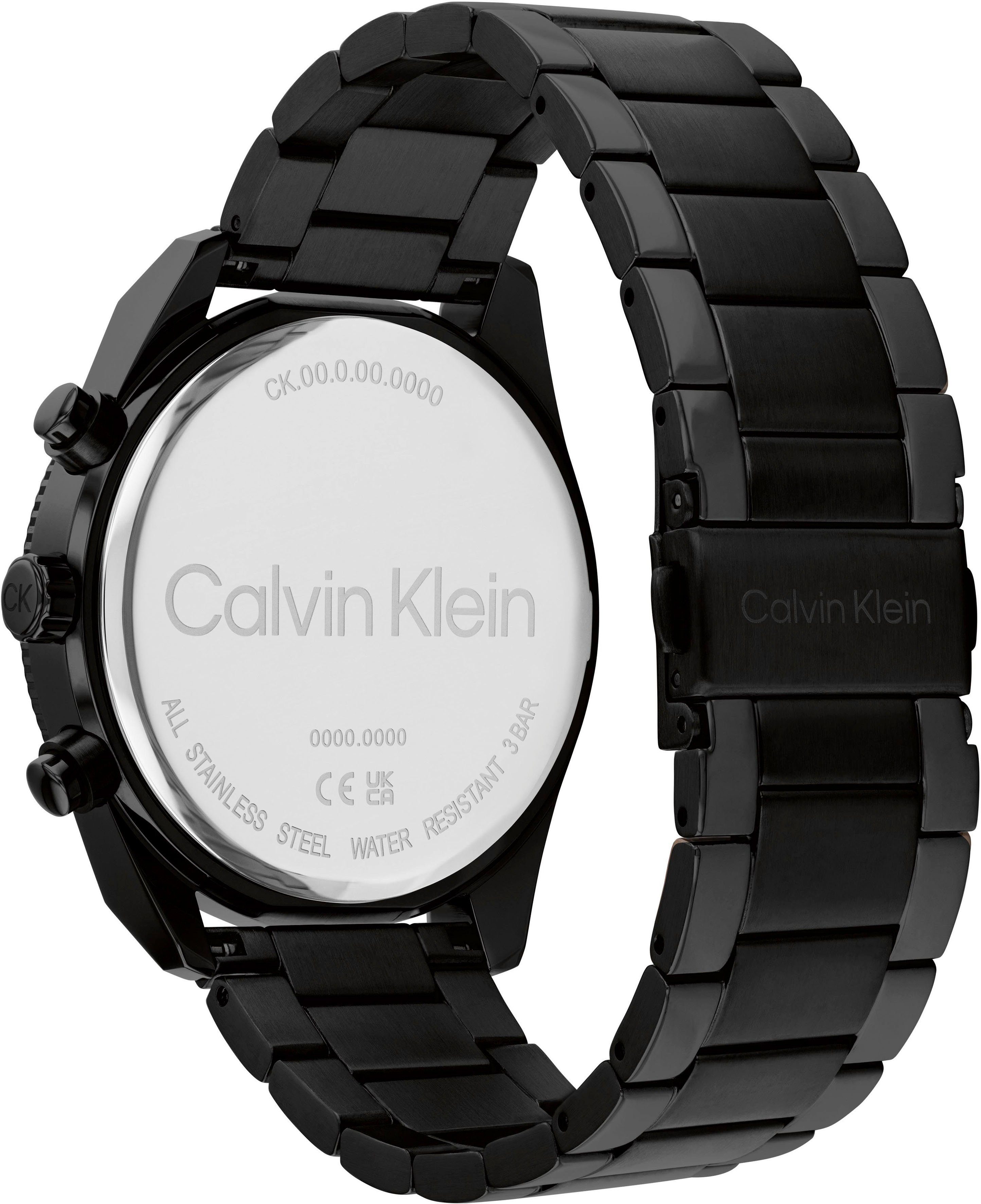 Calvin Klein Multifunktionsuhr ARCHITECTURAL MULTI 25200359, Quarzuhr, Armbanduhr, Herrenuhr, Datum, Edelstahlarmband