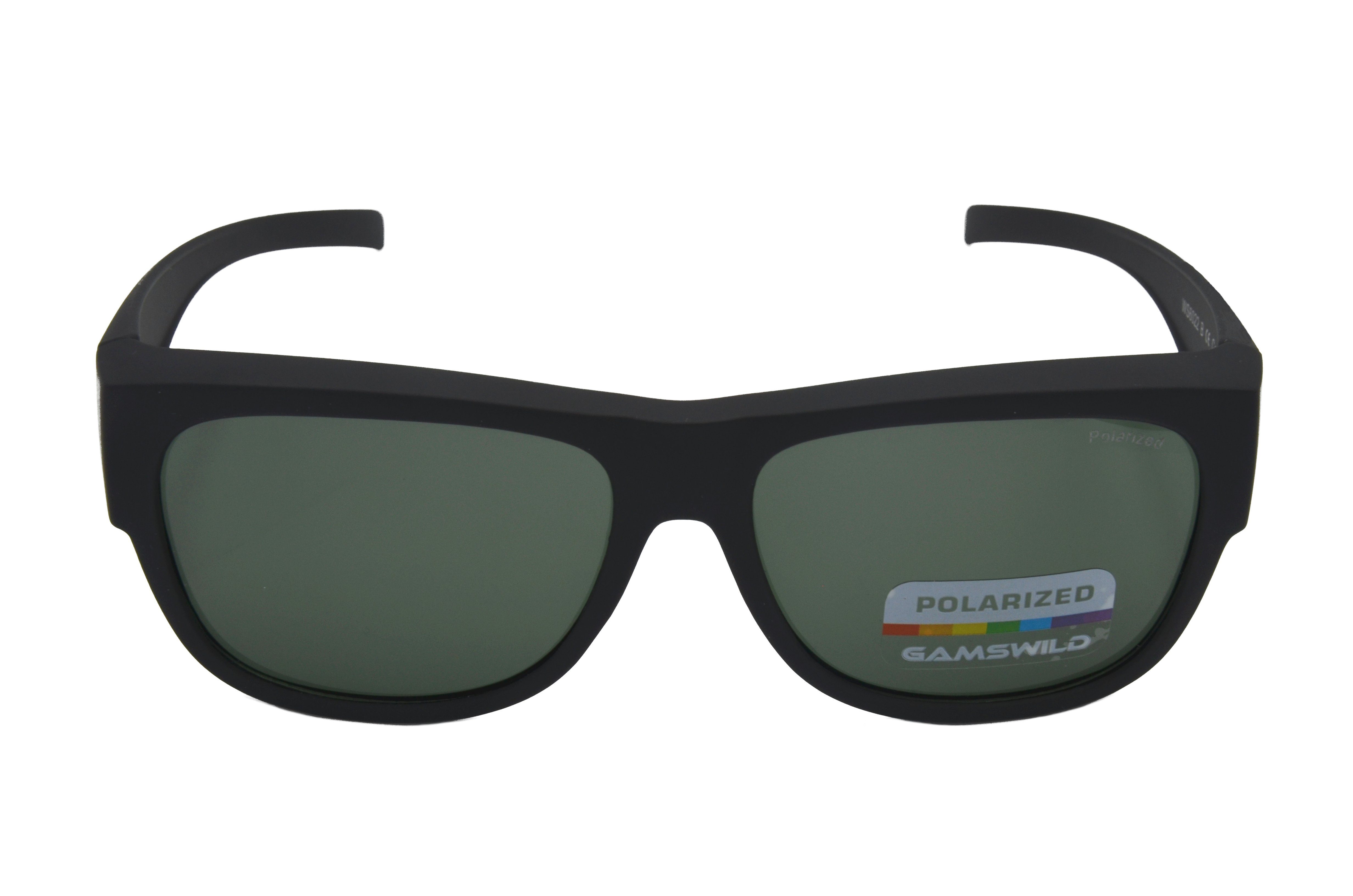 Gamswild Sportbrille WS6022 Überbrille Rubbertouchbeschichtung blau, schwarz Sportbrille Herren, G15, beere, Sonnenbrille universelle unisex, Passform, Damen