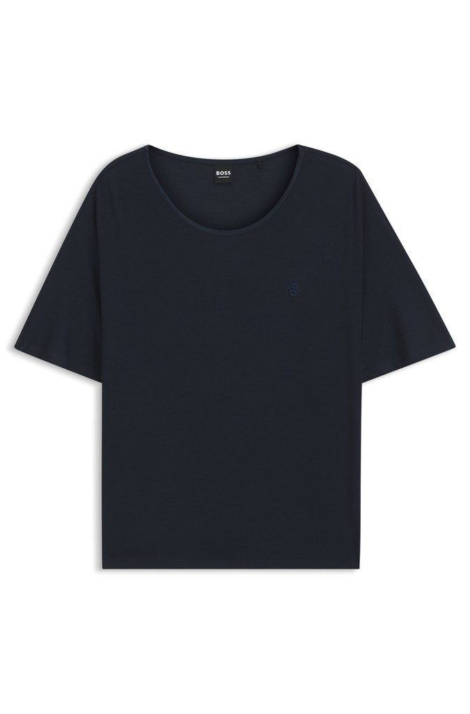 BOSS Pyjama SHINY RIB_Top 10280846 01
