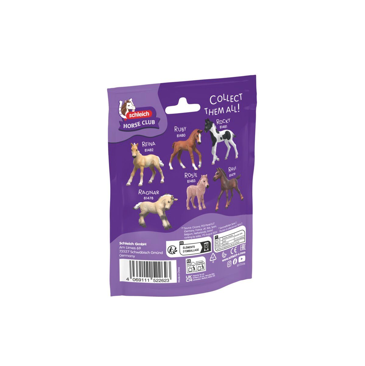 Schleich® Spielfigur HORSE CLUB, Sammelfohlen Rusty (81484)