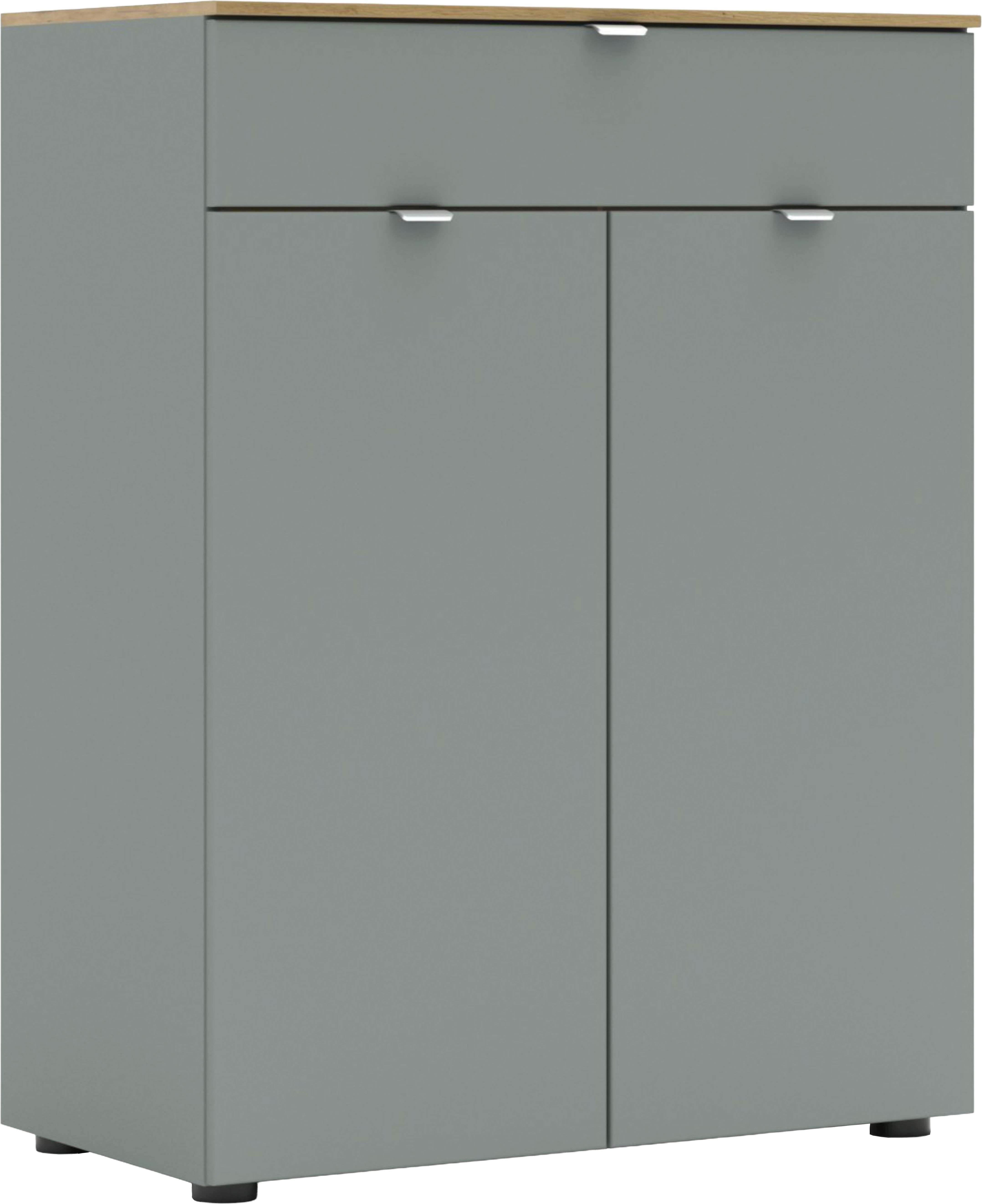 Innostyle Kommode BARI Kommode, BxHxT 78x101x41 cm (1 St), 2 türig, 1 Schublade, Fuß-Set bestellbar, Soft-Close