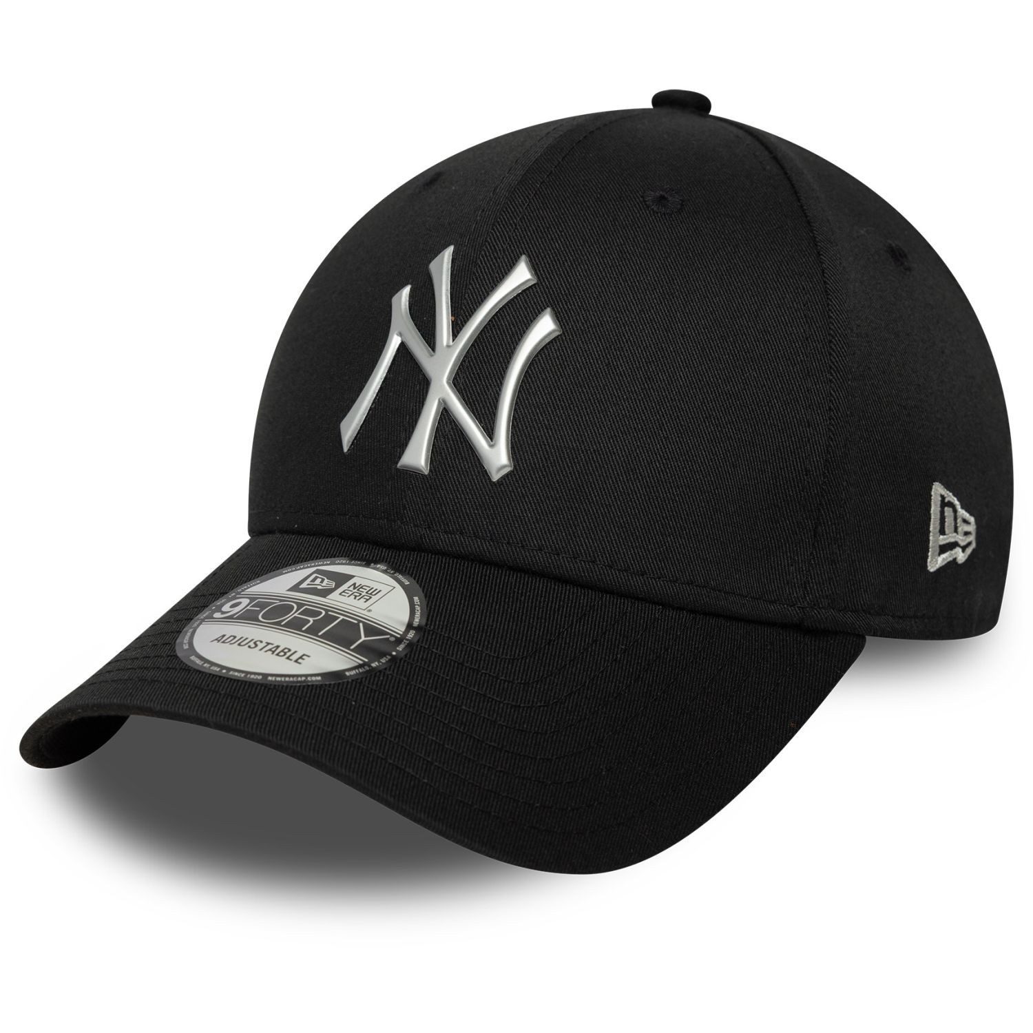 New Era Baseball Cap 9Forty Strapback METALLIC New York Yankees