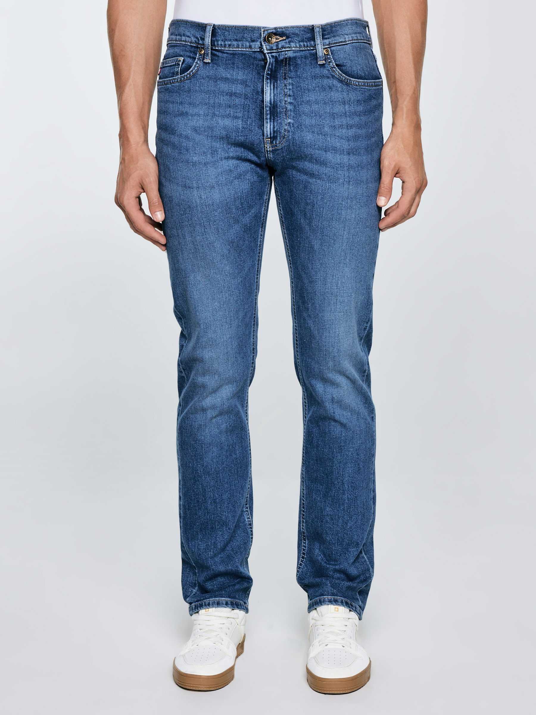 BIG STAR Straight-Jeans COLT hohe Leibhöhe