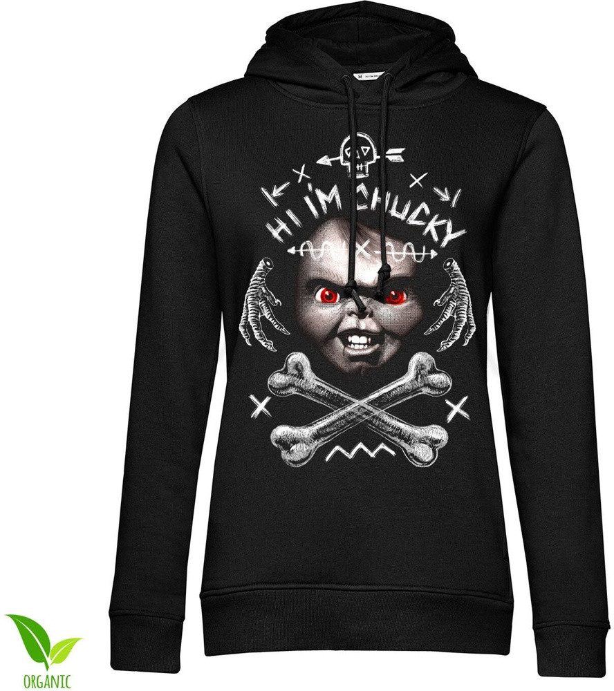 Chucky Hoodie Hi I'm Chucky Girls Hoodie