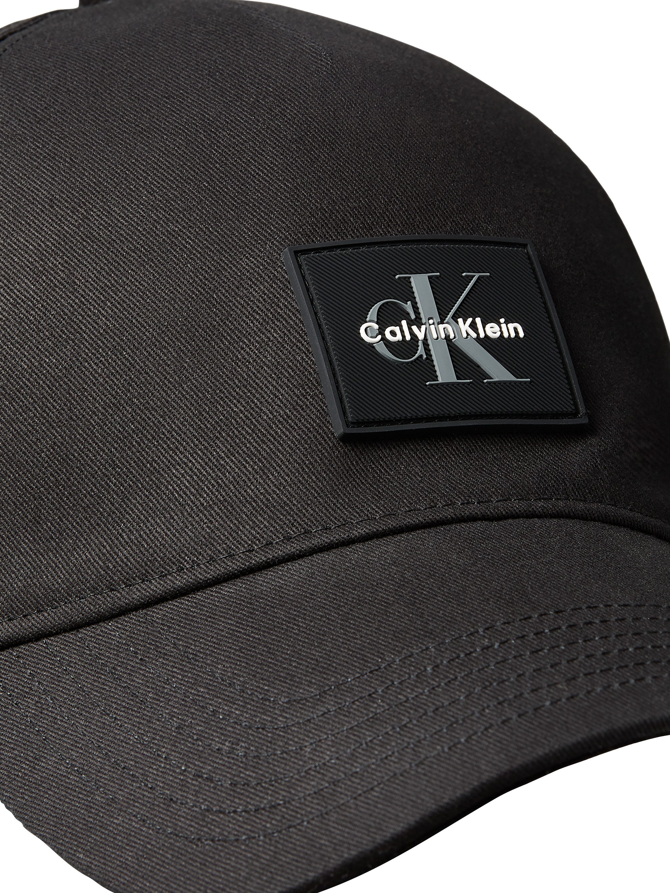 Calvin Klein Baseball Cap MONOLOGO RUBBER PATCH BB CAP Regular fit und größenverstellbar