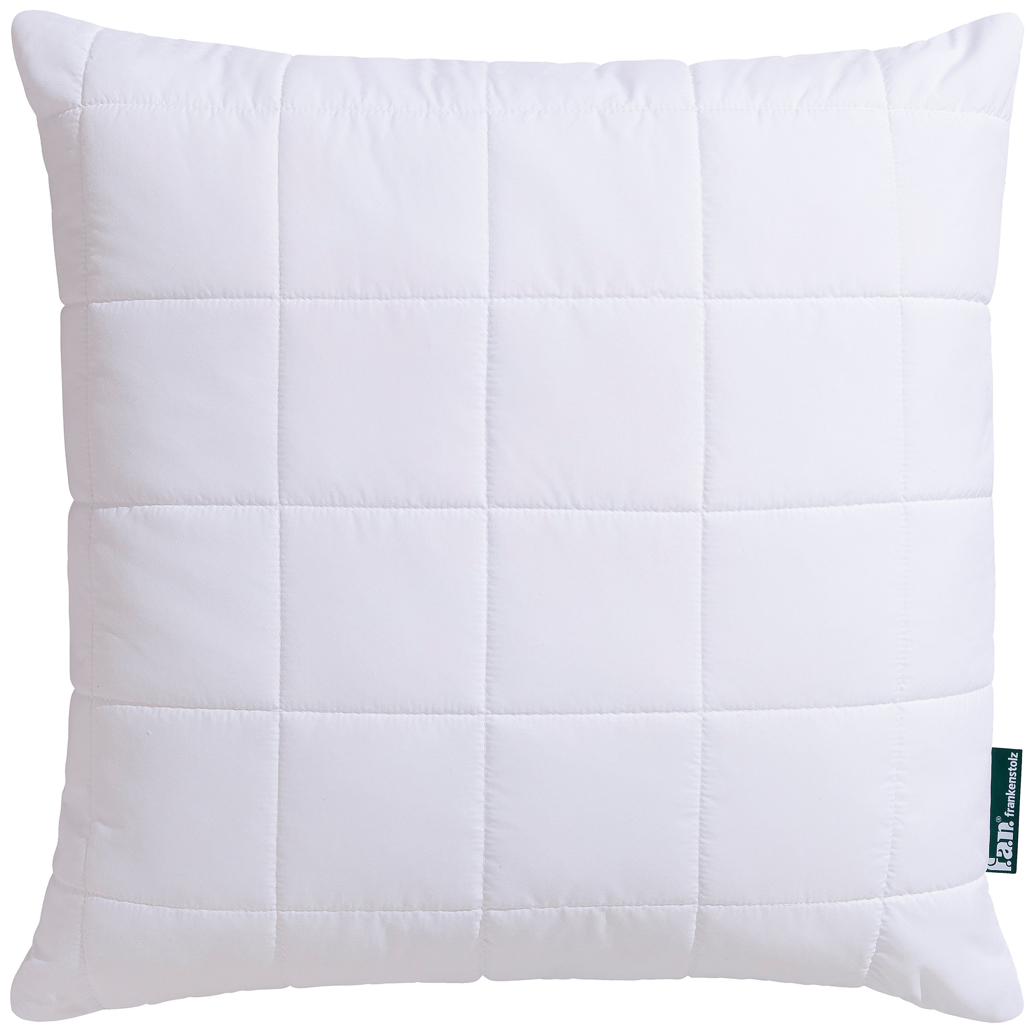 fan Microfaserkissen Stützendes Kopfkissen Komfort Plus XXL-Warm, in 40x80 oder 80x80 cm, flauschig, kuscheliges Kopfkissen