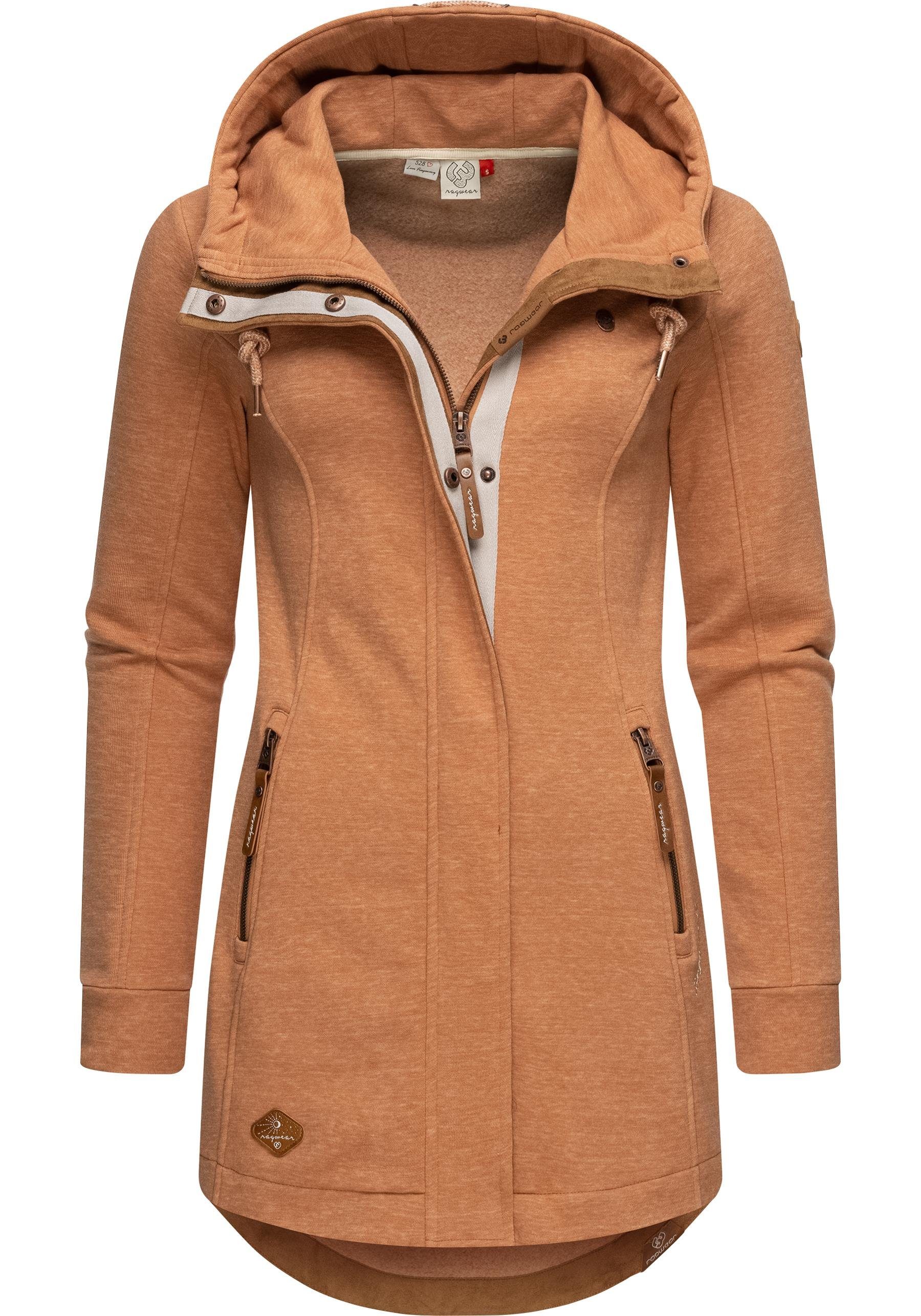 Ragwear Sweatjacke Letty Intl. Sportliche Kapuzenjacke günstig online kaufen