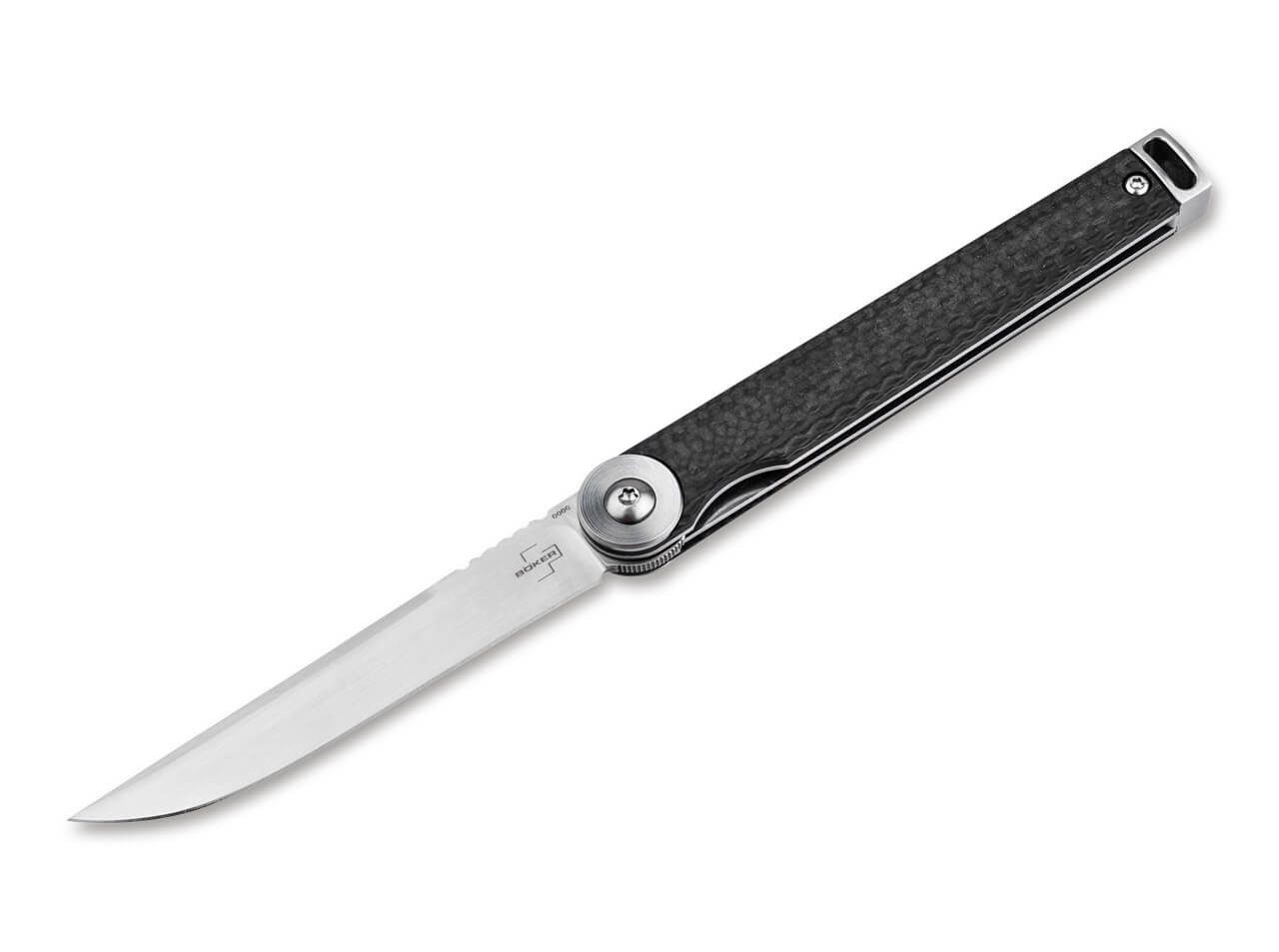 Böker Taschenmesser Plus Kaizen Taschenmesser Carbon - das Gentlemen Messer Carbon, (1 St)