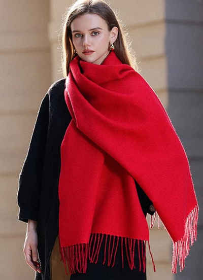 XDeer Modeschal Damen Schal,kuschelweich,Winter Schal Poncho Qualität,Neuer Stil, Damen Halstuch Geschenk für Frauen in verschiedenen Farben