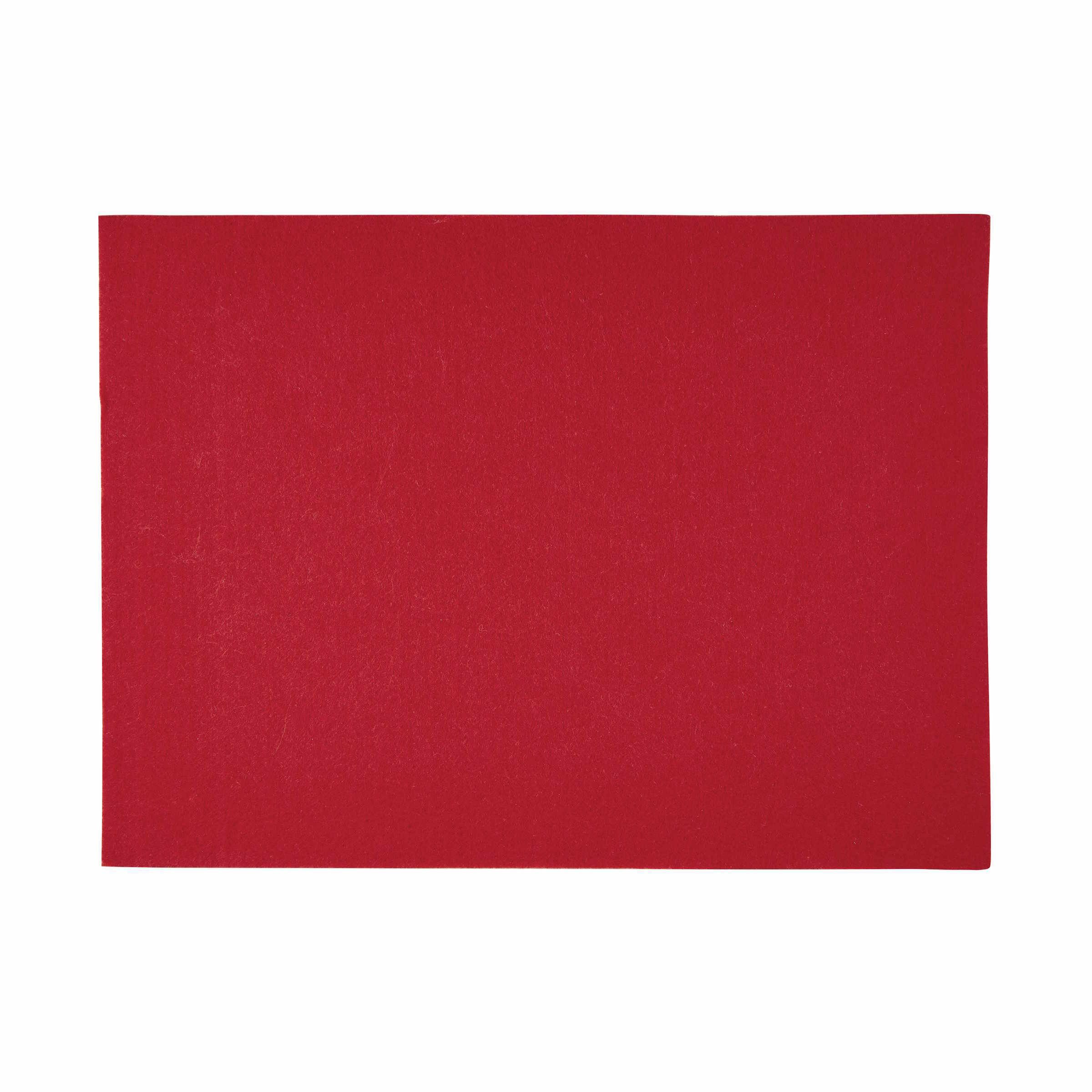 Platzset, FELTO Tischset L 33 x B 45cm, BUTLERS Rot