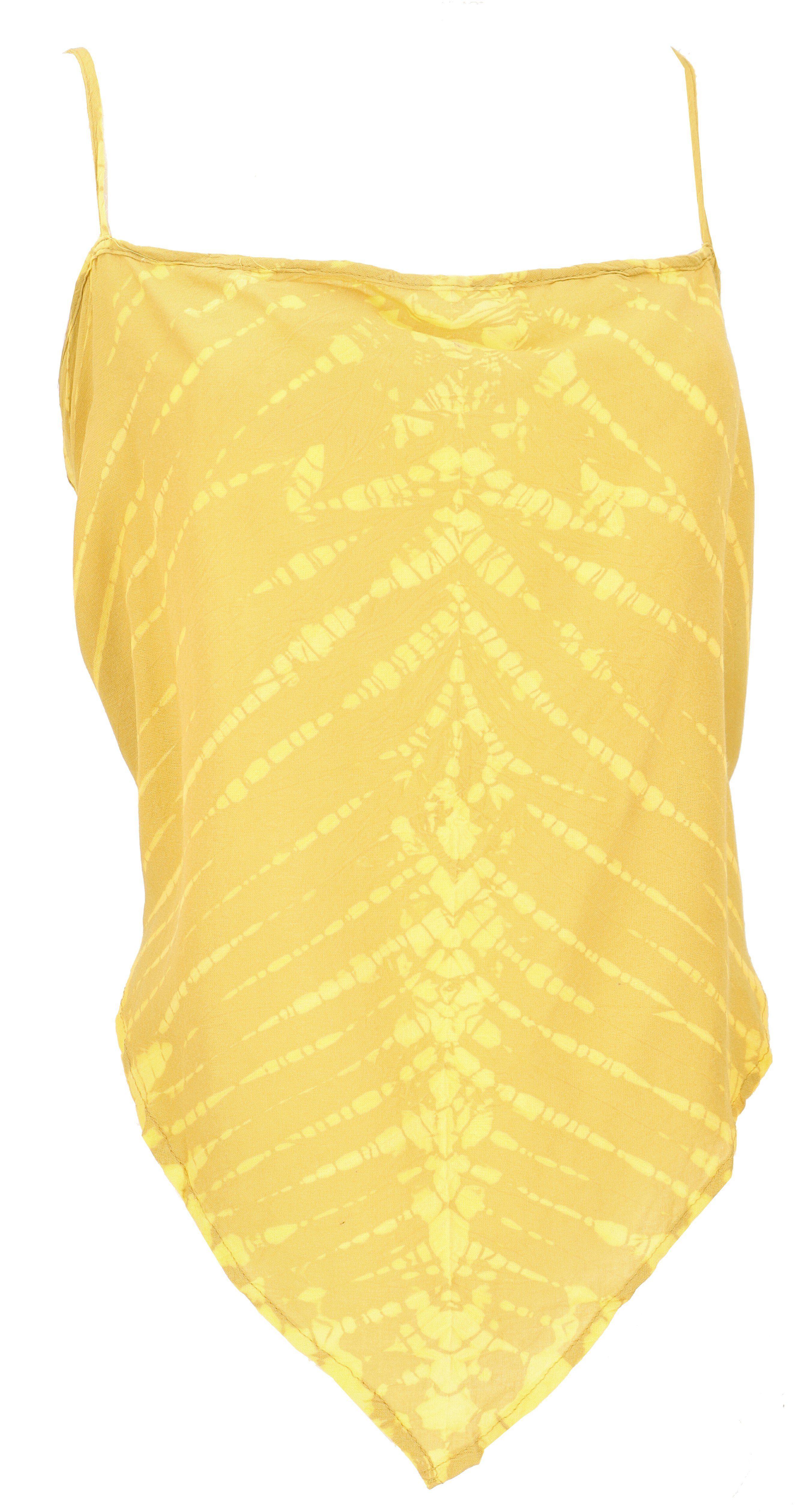 Guru-Shop T-Shirt Rückenfreies Sommertop, Batiktop, Batik.. günstig online kaufen