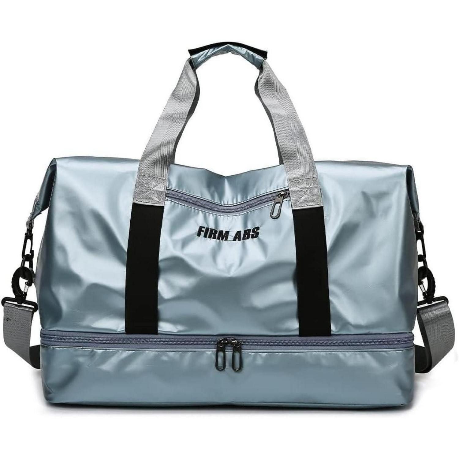 LuxusKollektion Reisetasche Große Sporttasche Blau Wasserdicht Schuhfach Na günstig online kaufen