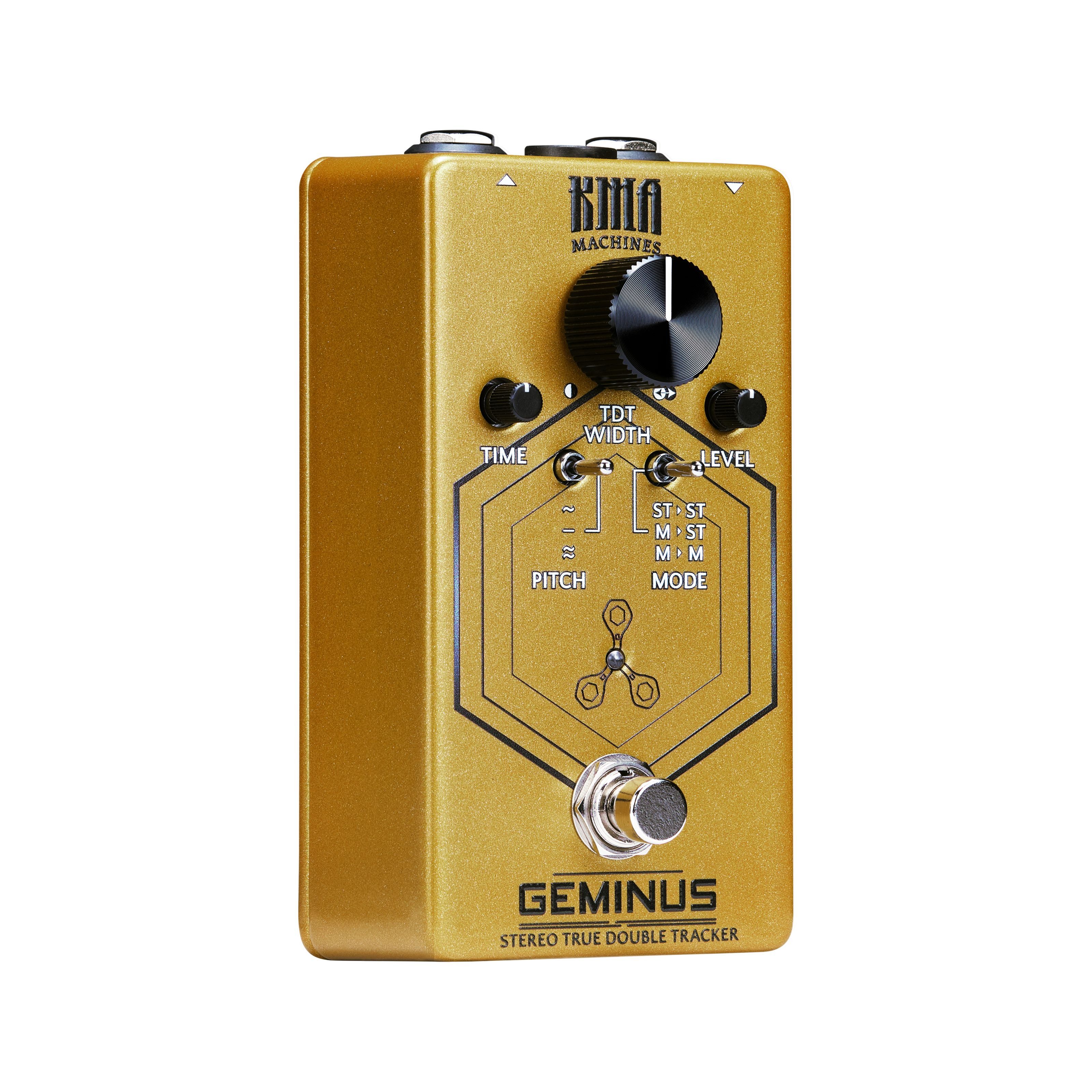 KMA Audio Machines Musikinstrumentenpedal, (Effekte, Sonstige Effekte), Geminus Stereo True Double Tracker - Effektgerät für Gitarren