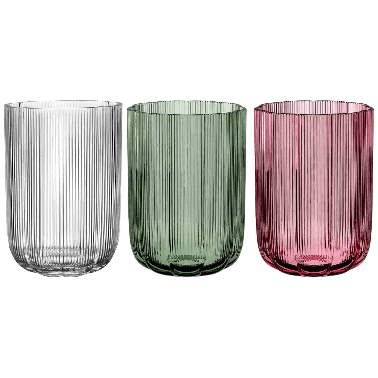 Villeroy & Boch Dekovase Fleur Vasen-Set 22,5 cm 3-tlg. (3x Vase, 3 St)