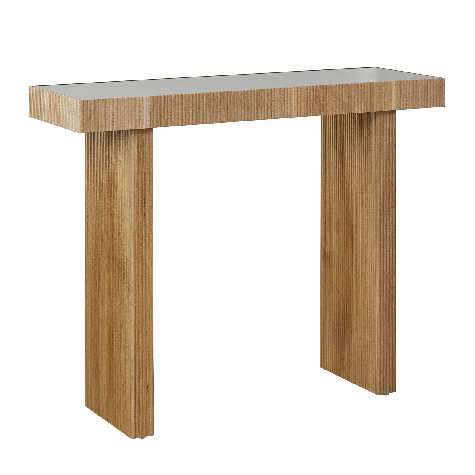 SVITA Konsolentisch ALVARO, Rattanoptik, Flur, Schmal, 110x38x85