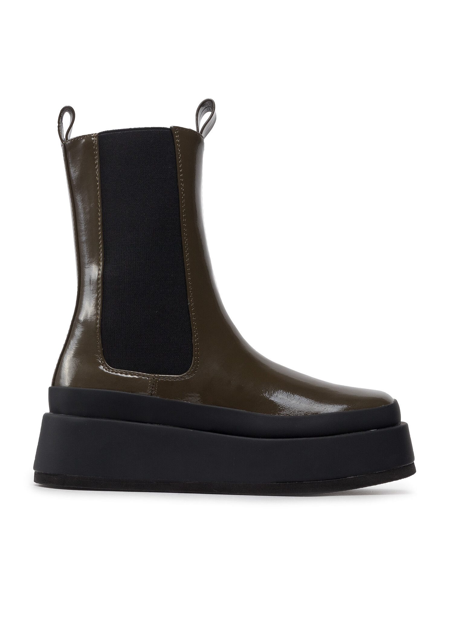 DeeZee Stiefeletten ZALY21025-8 Olive Green Stiefelette günstig online kaufen