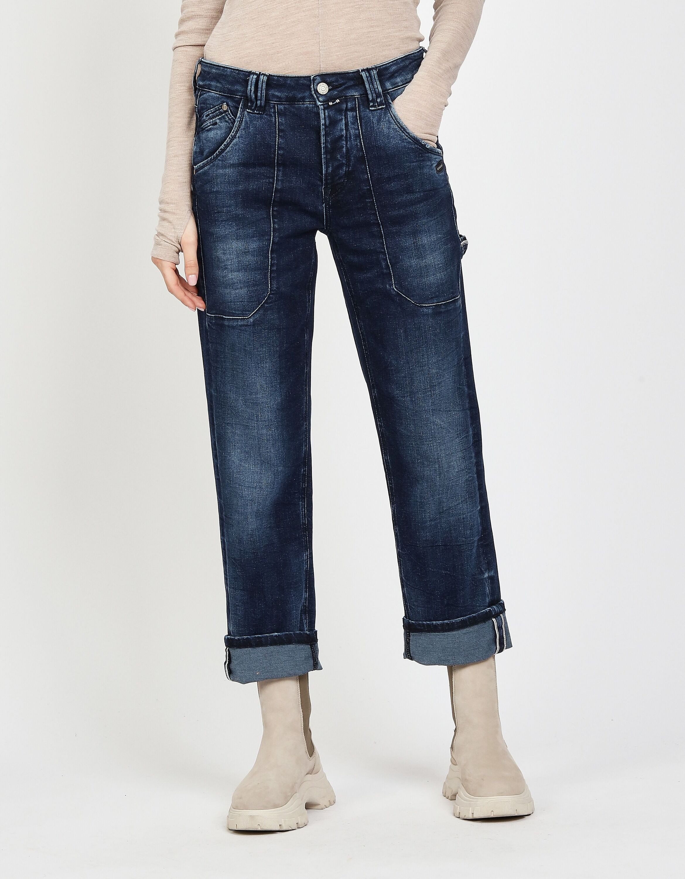 GANG 5-Pocket-Jeans 94THELMA WORKER im 5-Pocket-Style