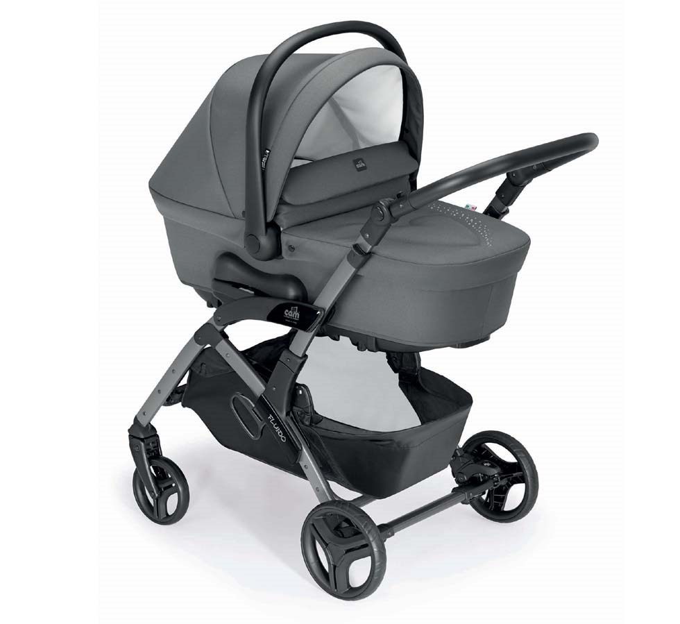 Kombi-Kinderwagen CAM Kinderwagen Fluido Easy Kombi 2in1