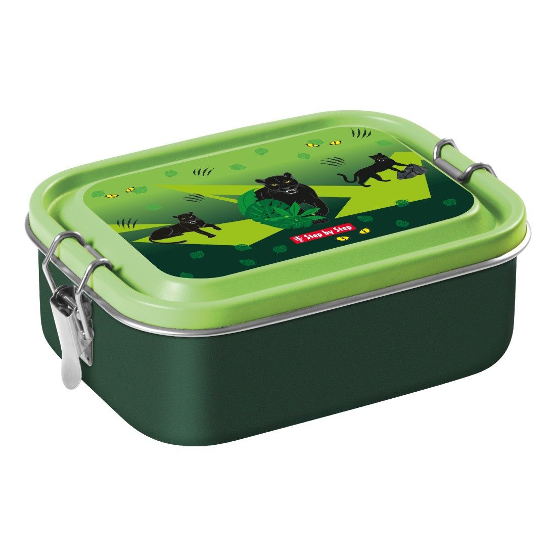 Step by Step Lunchbox Step by Step Edelstahl-Lunchbox Black Cat