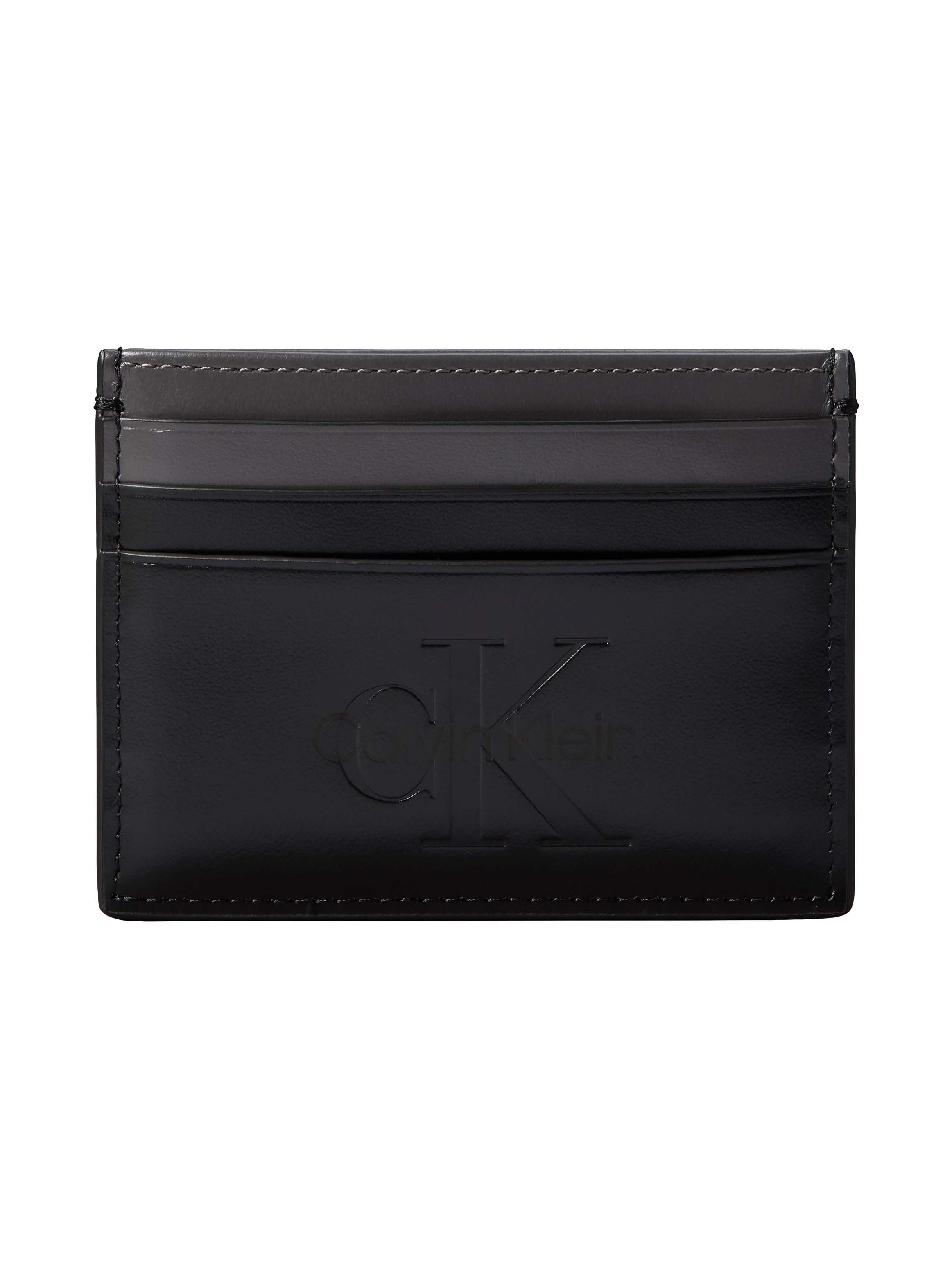 Calvin Klein Kartenetui BOLD CARD CASE, Unisex Visitenkarten, Etui mit CK-Logo