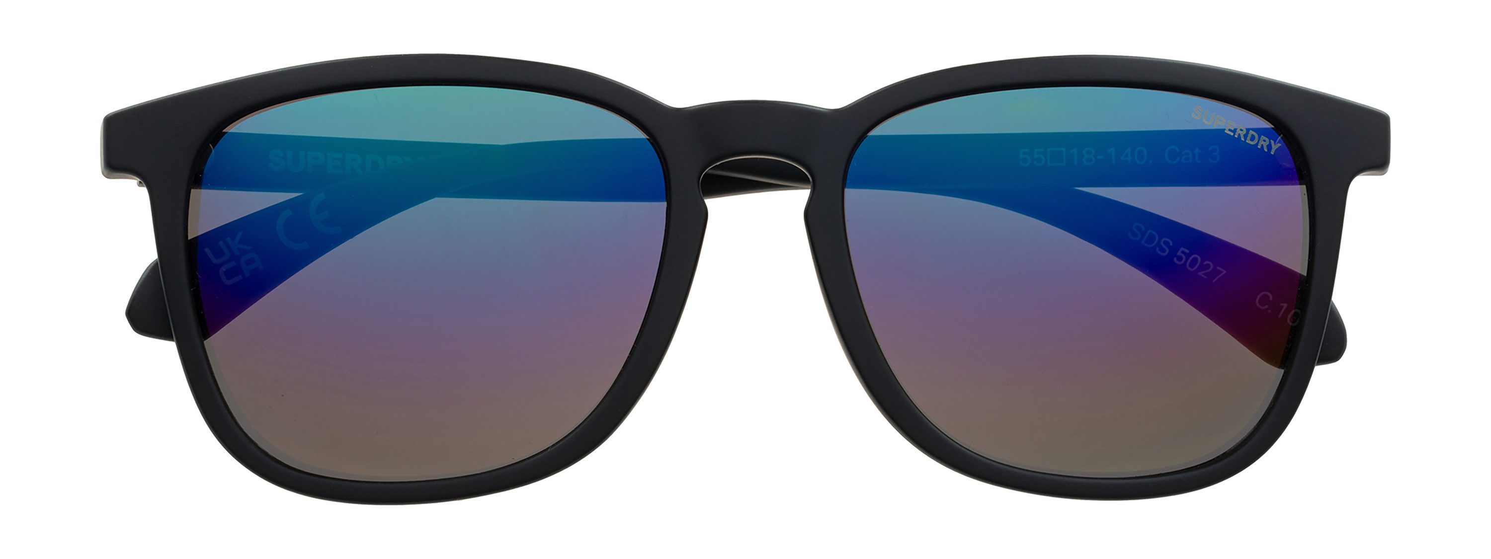 Superdry Sonnenbrille Modell 996087 Vollrand, verspiegelte Gläser, Markenlo günstig online kaufen