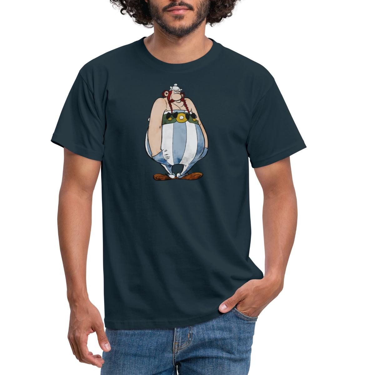 Spreadshirt T-Shirt Asterix & Obelix Bockig Männer T-Shirt (1-tlg)