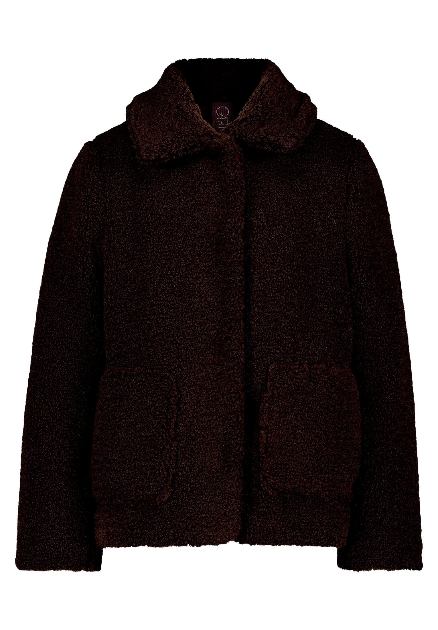 Cartoon Plüschjacke Damen mit Kragen