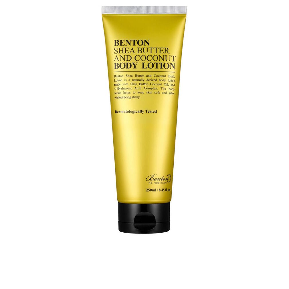 Benton Körperpflegemittel Sheabutter und Kokosnuss Körperlotion 250 ml