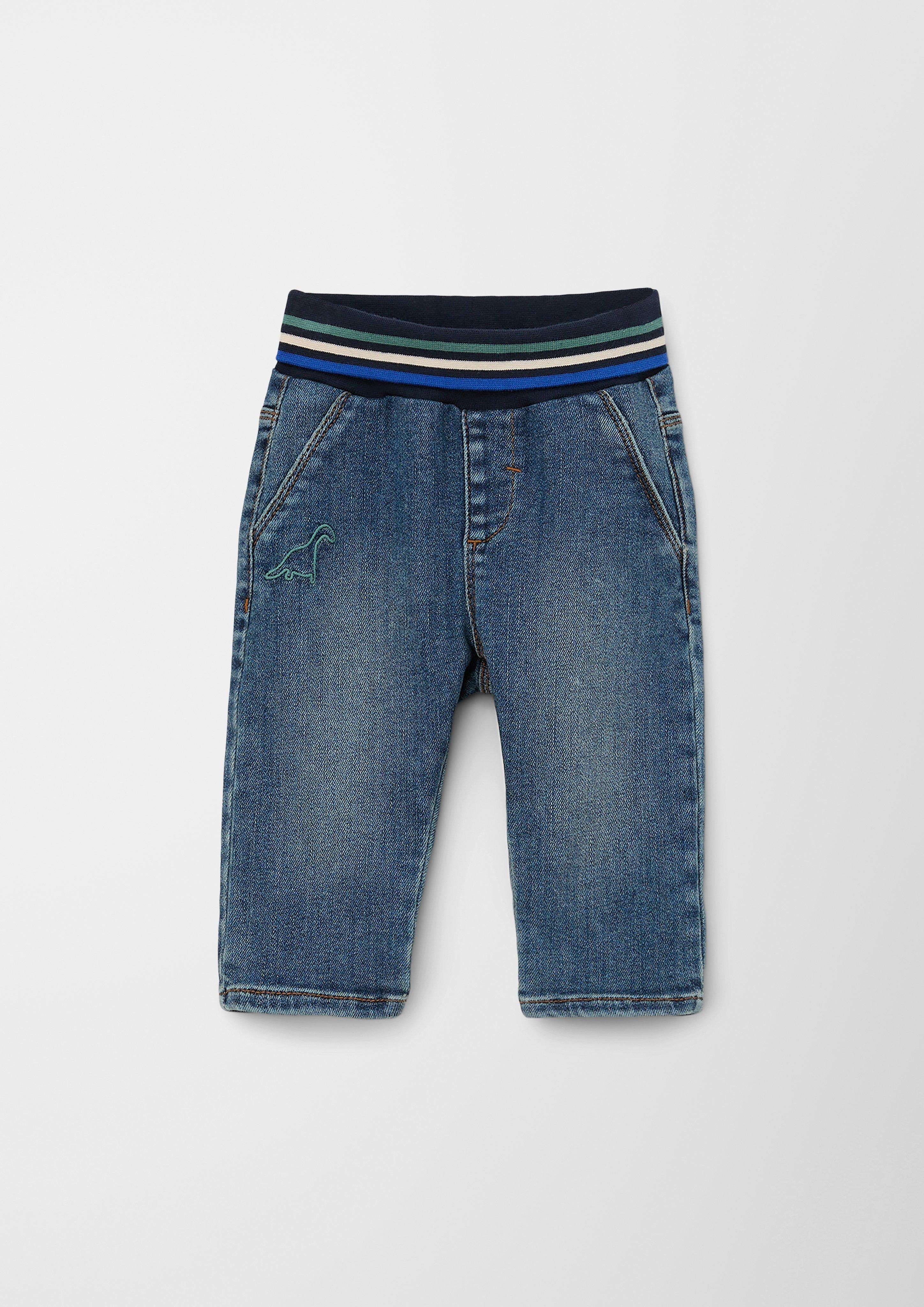 Stoffhose Jeans / Regular Fit / Mid Rise / Straight Leg