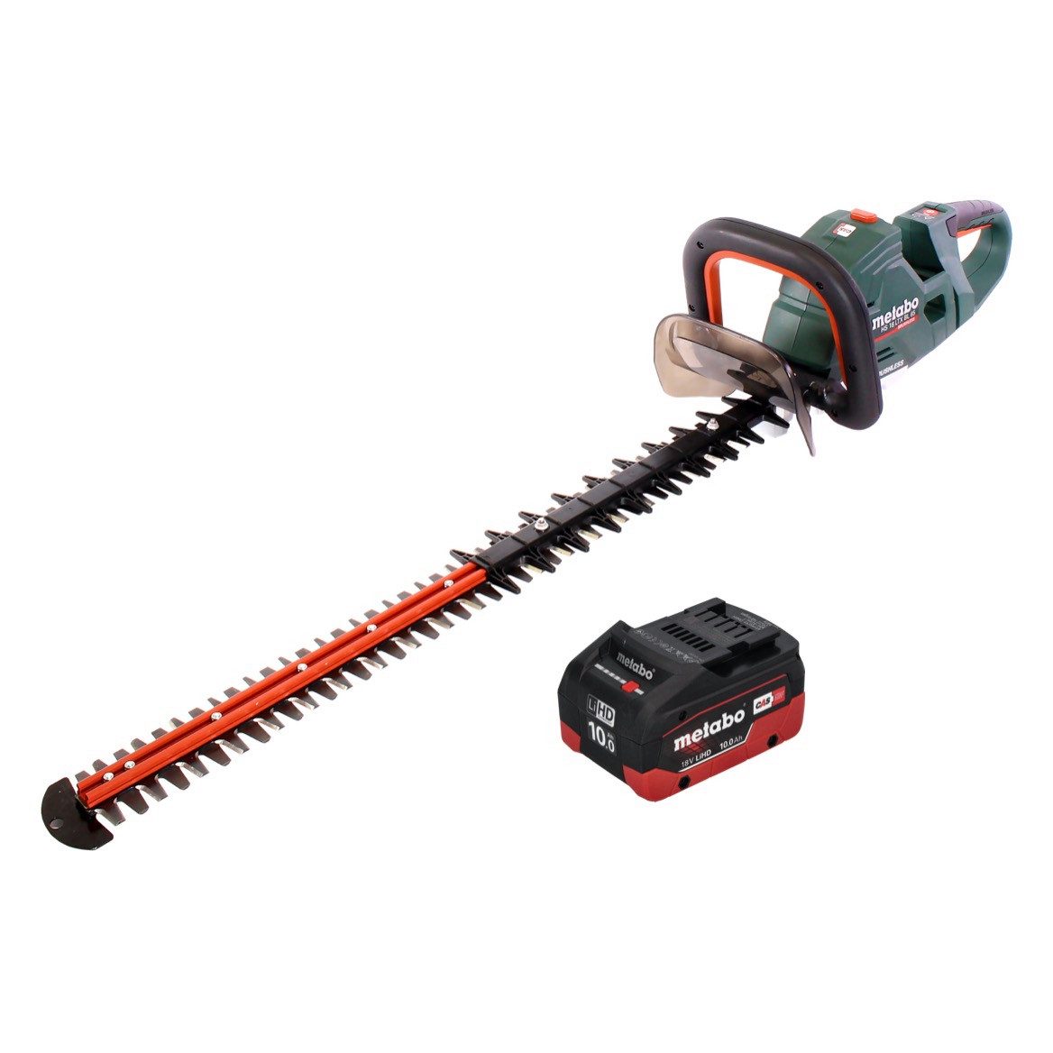 metabo Akku-Heckenschere HS 18 LTX BL 75 Akku Heckenschere 18 V 75 cm Brushless + 1x Akku 10,0
