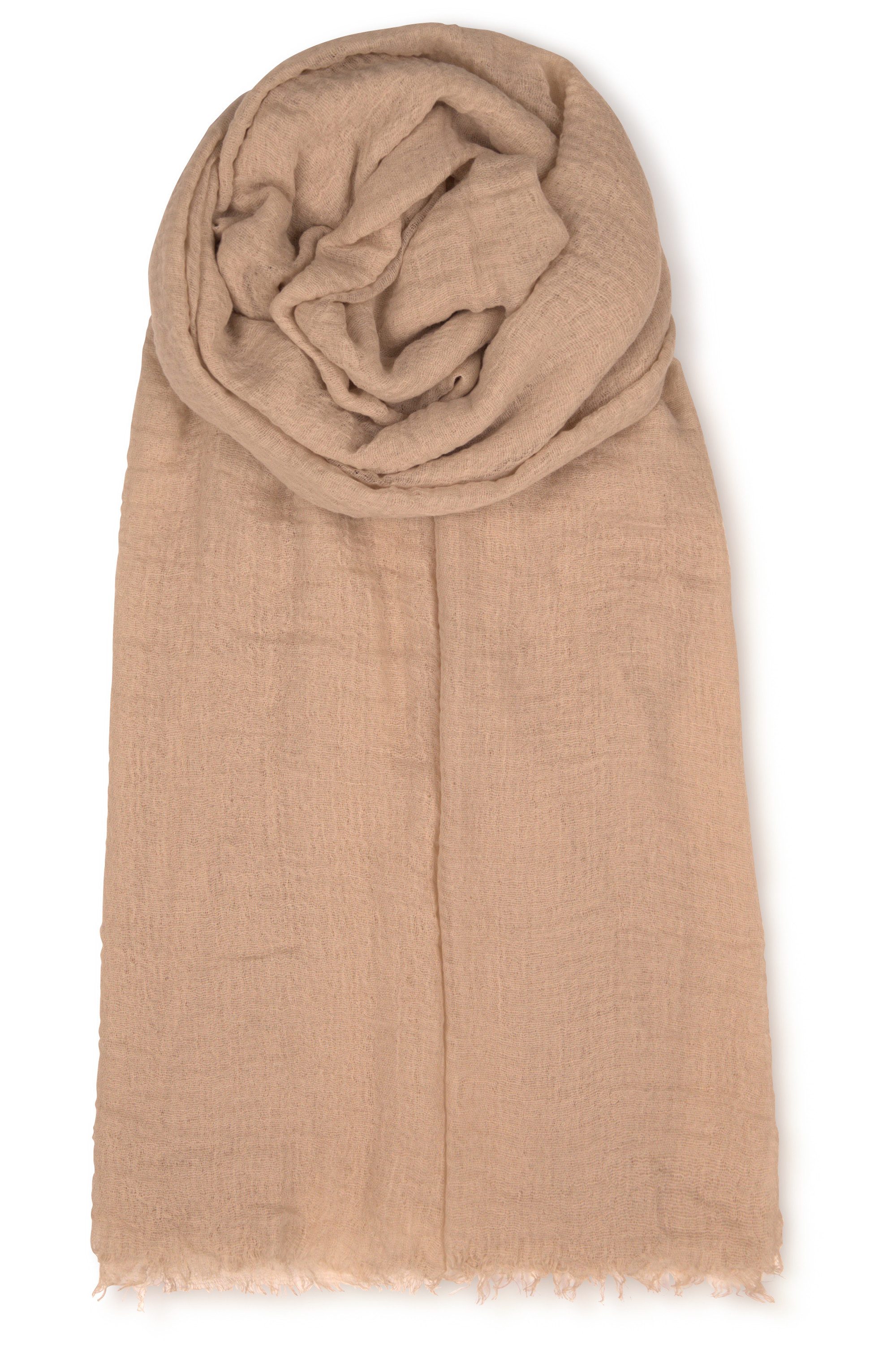 malito more than fashion Modeschal Viskoseschal S604, langer unifarbener Viskoseschal