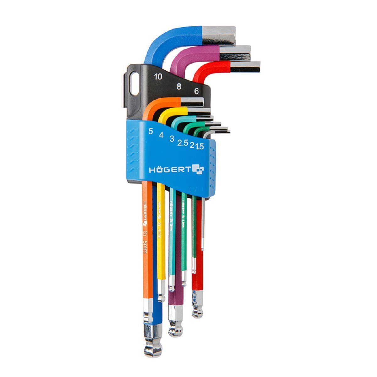 MS Beschläge Werkzeugset Sechskantschlüssel Högert Winkelschlüssel farbig | Werkzeug-Sets