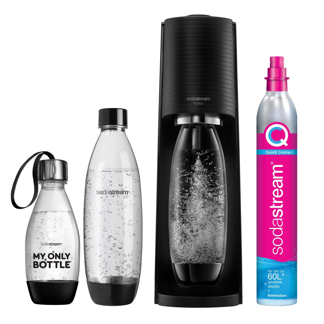 Sodastream Wassersprudler Trinkwassersprudler Terra Vorteilspack