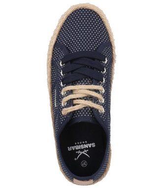 Sansibar Sneaker Textil Plateausneaker