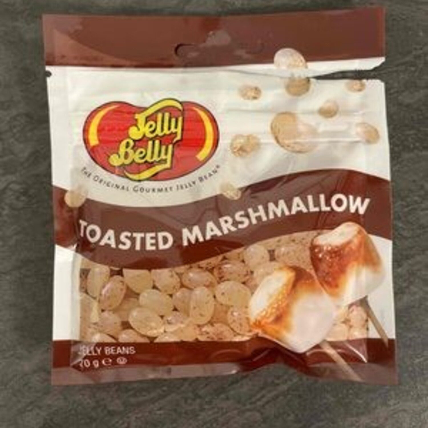 Jelly Belly Süßigkeit, 1 x 70 g, Jelly Belly Toasted Marshmallow