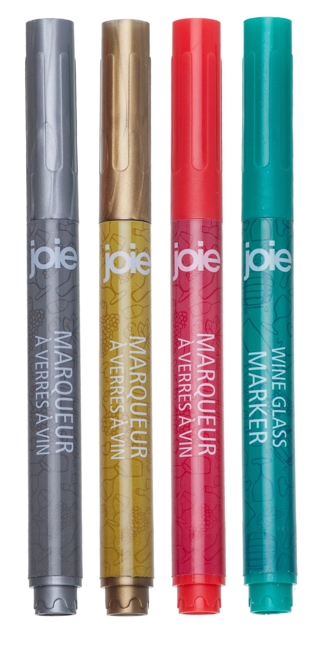 Joie Tropfschale Joie Glasmarker 4er Set, (4-St)