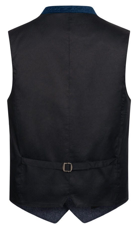 Nübler Trachtenweste Trachtengilet Quentin in Blau von Nübler günstig online kaufen