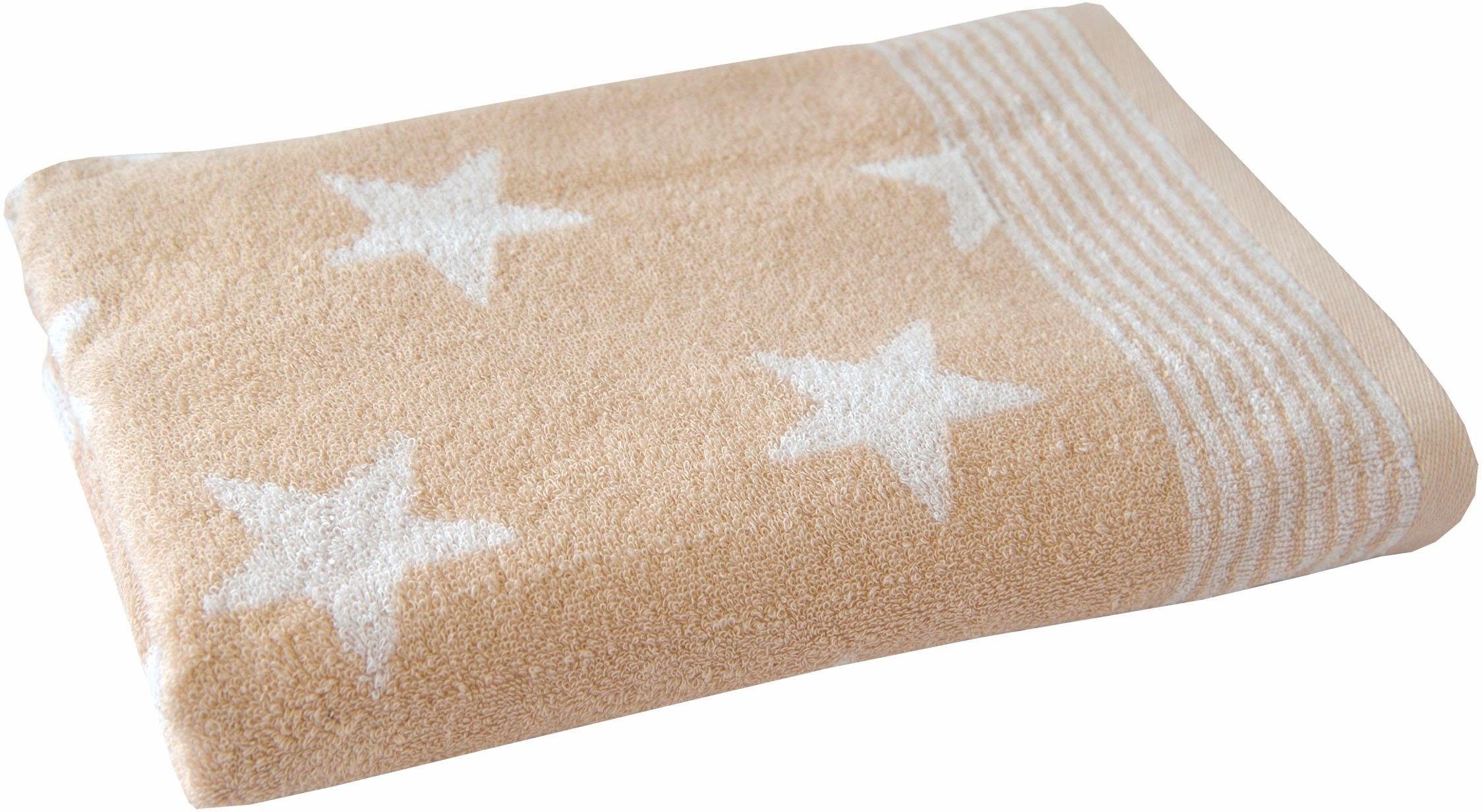 Dyckhoff Badetuch Stars, Walkfrottee (1-St), mit günstig online kaufen