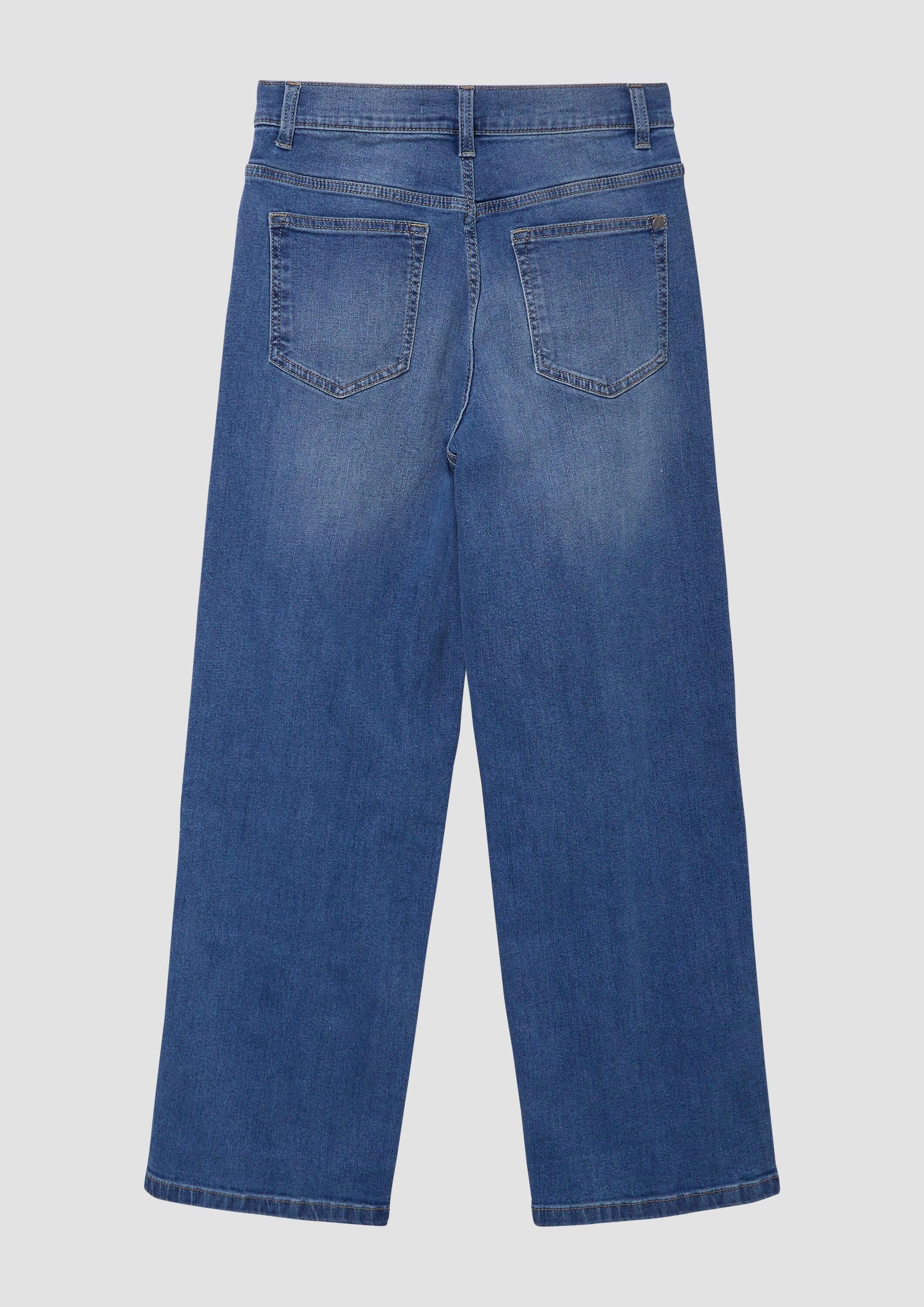 s.Oliver Regular-fit-Jeans Jeans-Hose BAGGY Jeans Baggy / Relaxed Fit / Mid Rise / Wide Leg