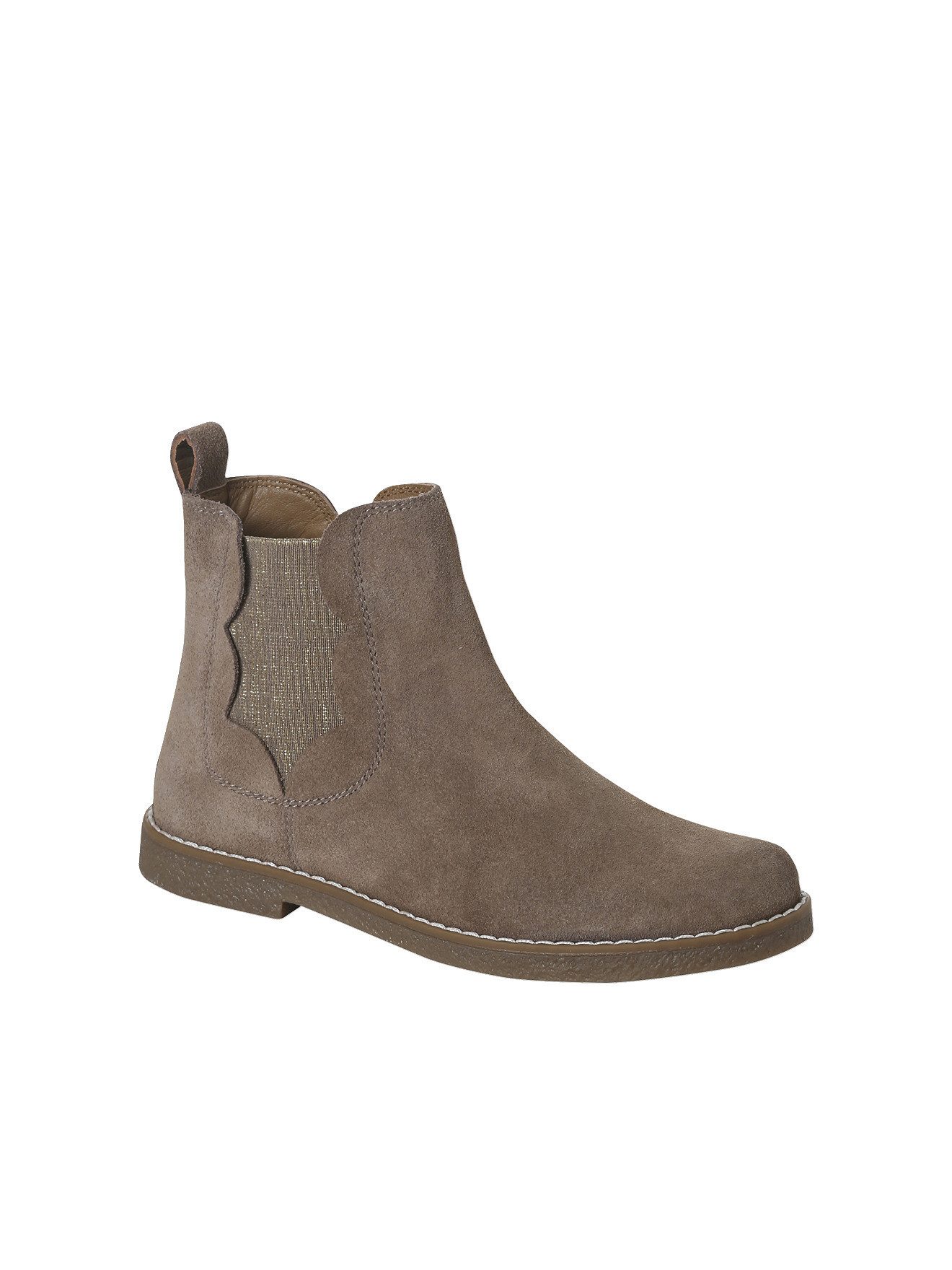 vertbaudet Mädchen Boots mit Reißverschluss, Glanzeffekt Stiefelette