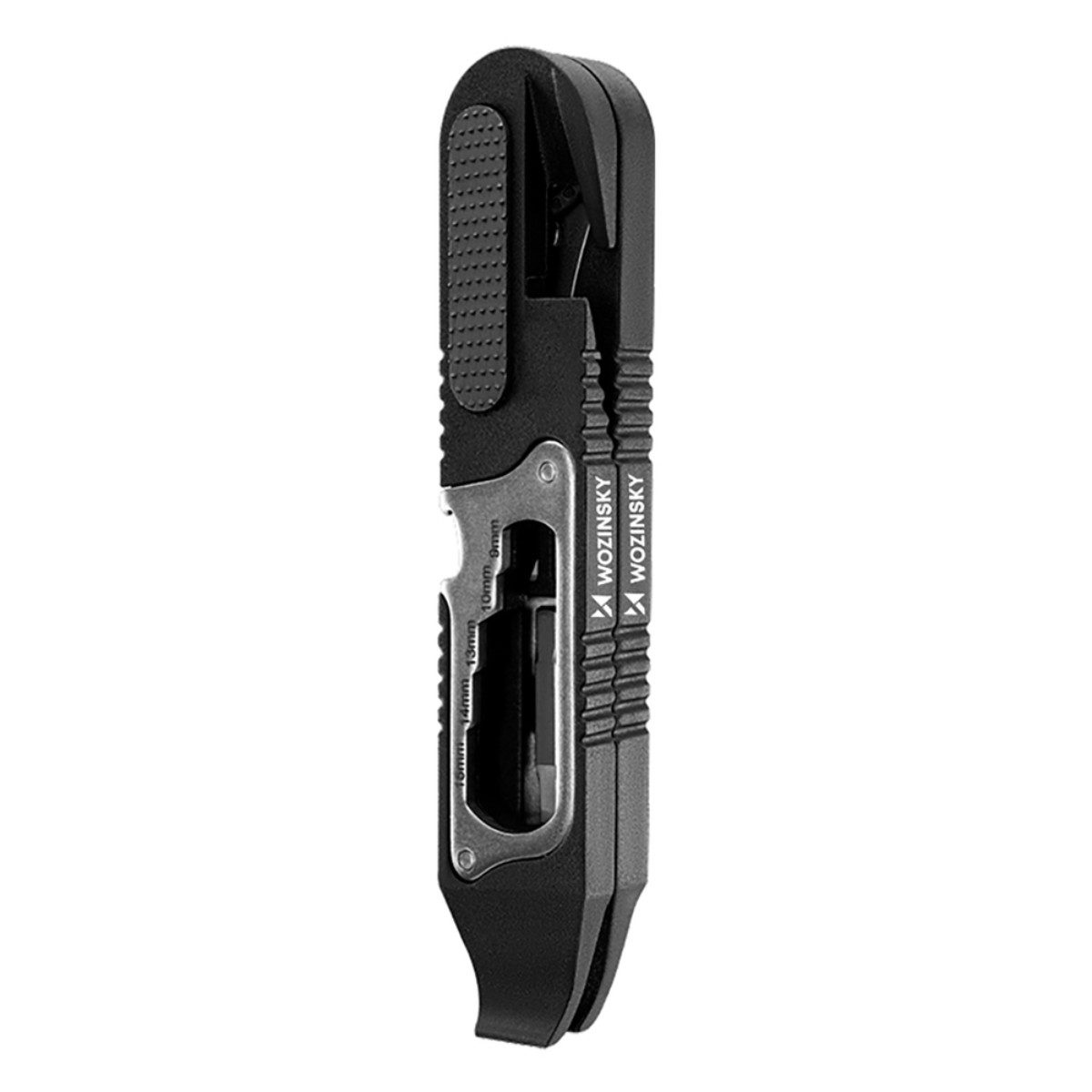 Wozinsky Multitool WZK-L2, (14-in-1 Multitool für Fahrradreparatur und Wartung), 14-in-1 Multitool mit Clip und Magneten für unterwegs