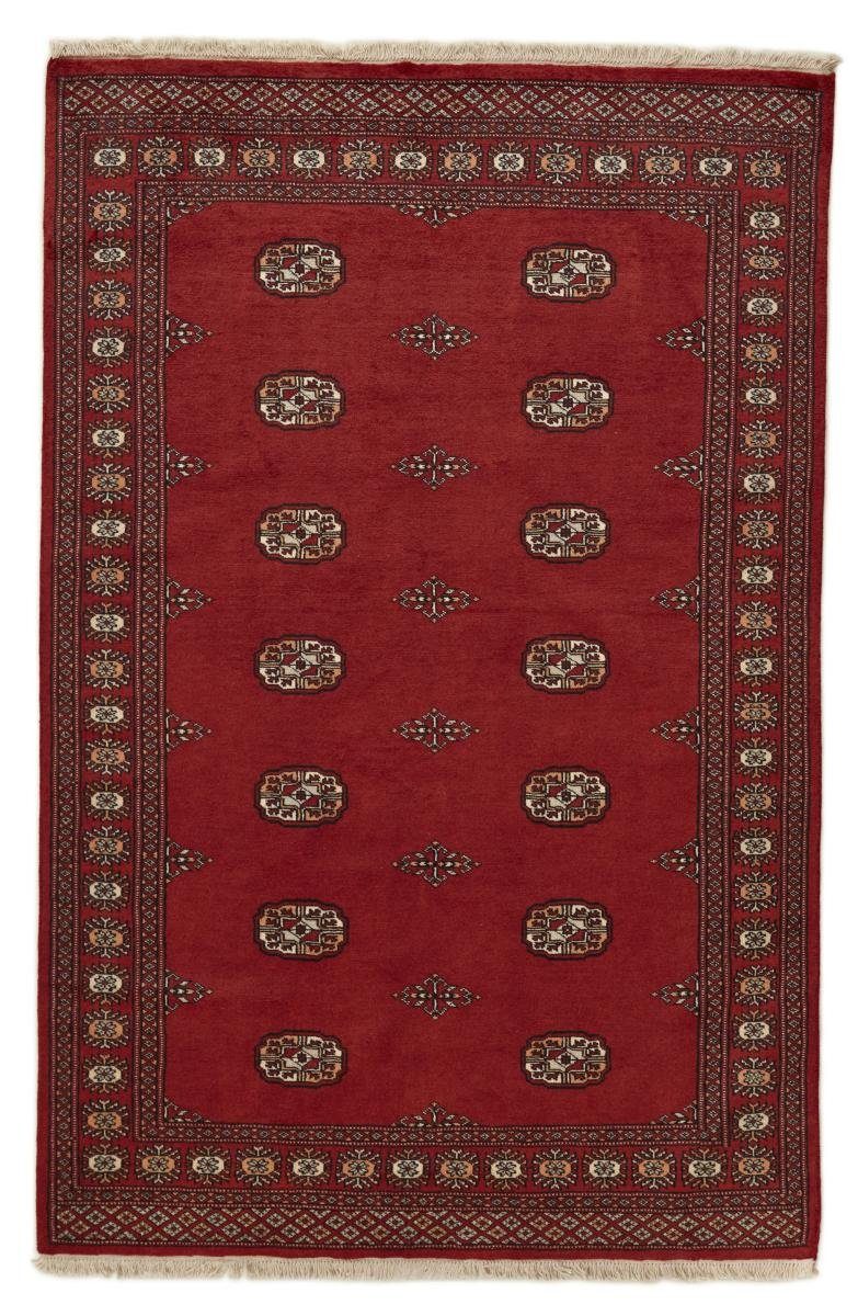 Orientteppich Pakistan Buchara 2ply 138x208 Handgeknüpfter Orientteppich, Nain Trading, rechteckig, Höhe: 8 mm