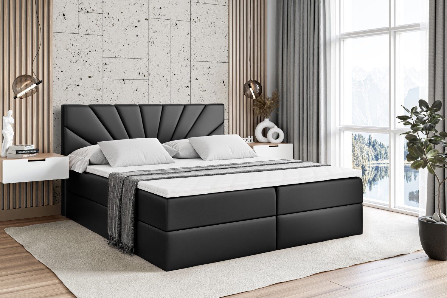 ALTDECOR Boxbett MILTIO (Multipocket-Matratze H4, H3 günstig online kaufen