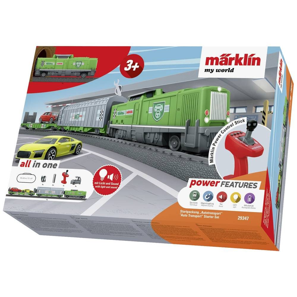 Märklin Spielzeug-Eisenbahn H0 Startpackung Autotransport 29347 günstig online kaufen