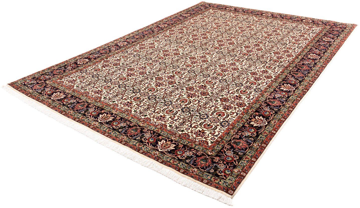 Wollteppich Bidjar Takab Blumenmuster Beige 300 x 201 cm, morgenland, rechteckig, Höhe: 13 mm, Unikat mit Zertifikat