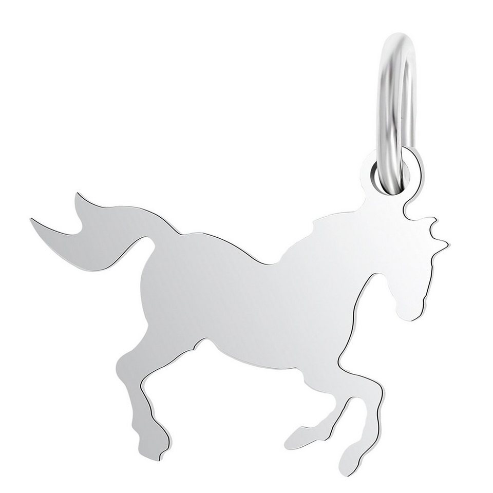 Adelia´s Kettenanhänger Anhänger Pferd aus 925 Silber