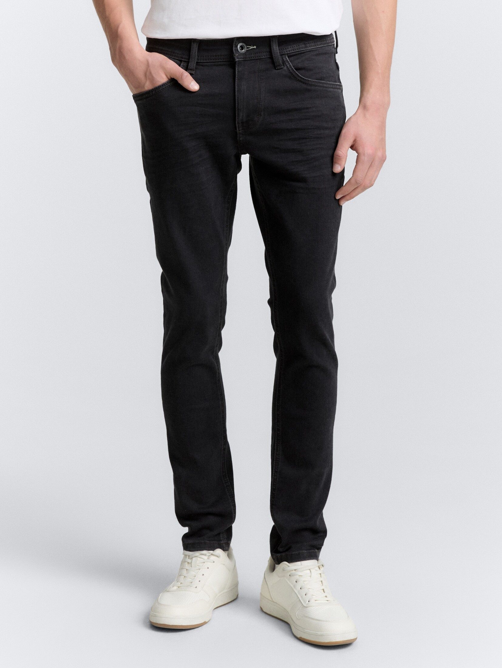TOM TAILOR Slim-fit-Jeans Jeanshosen TTTROY SLIM Jeans mit Stretch günstig online kaufen