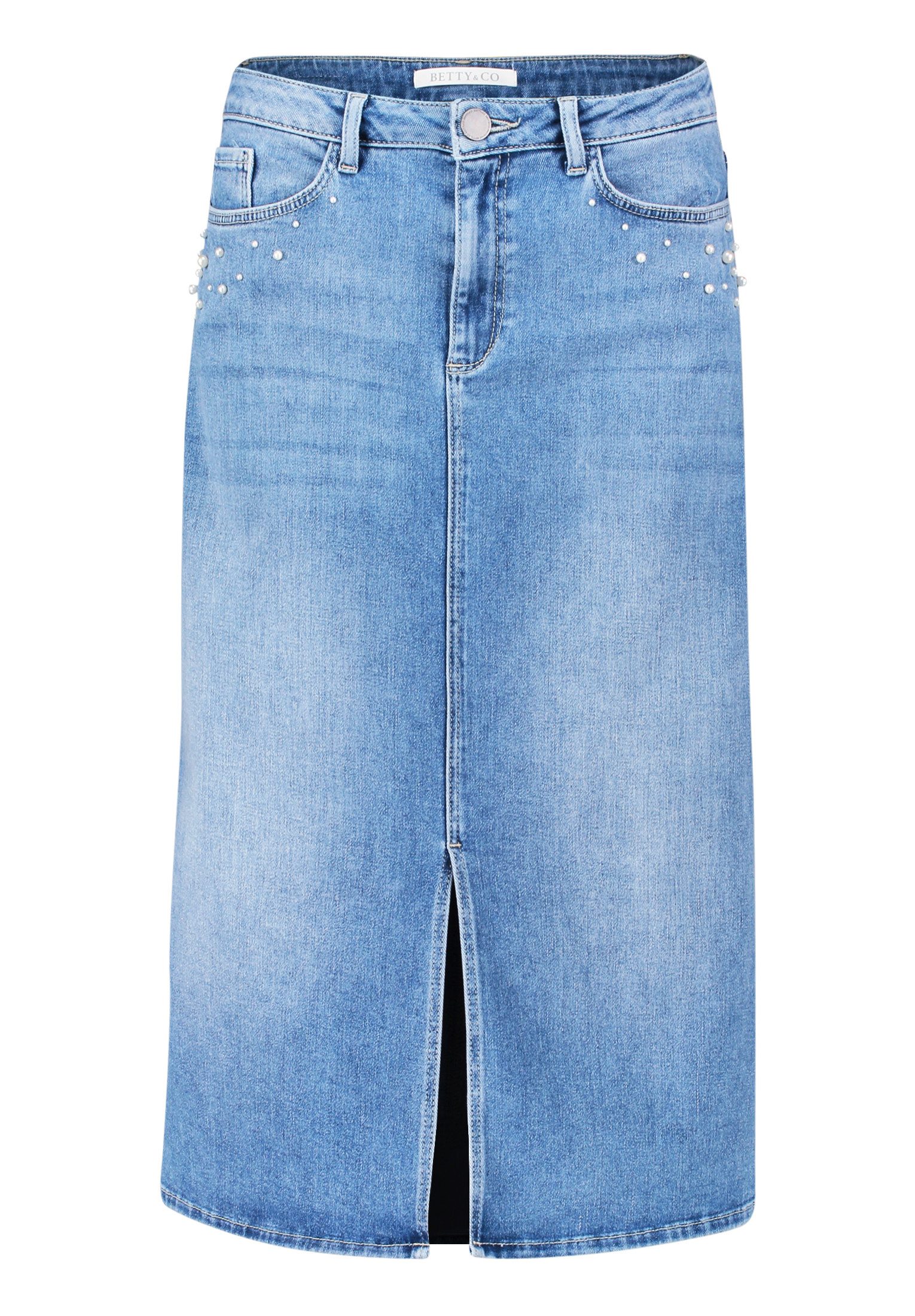 Betty&Co Midirock Betty & Co Jeansrock günstig online kaufen